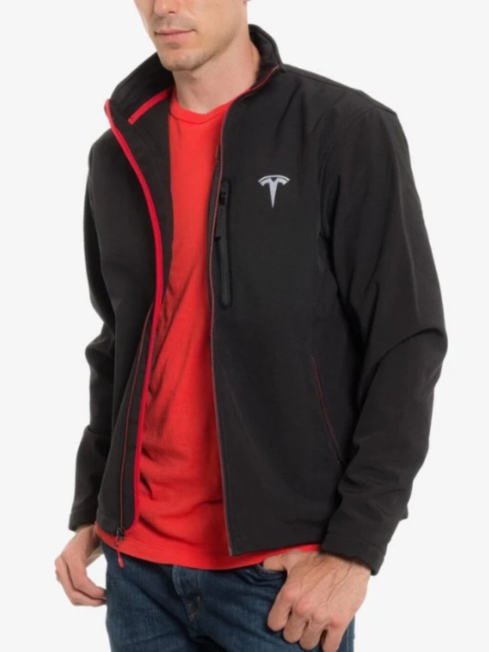 Tesla Men's Black Jacket